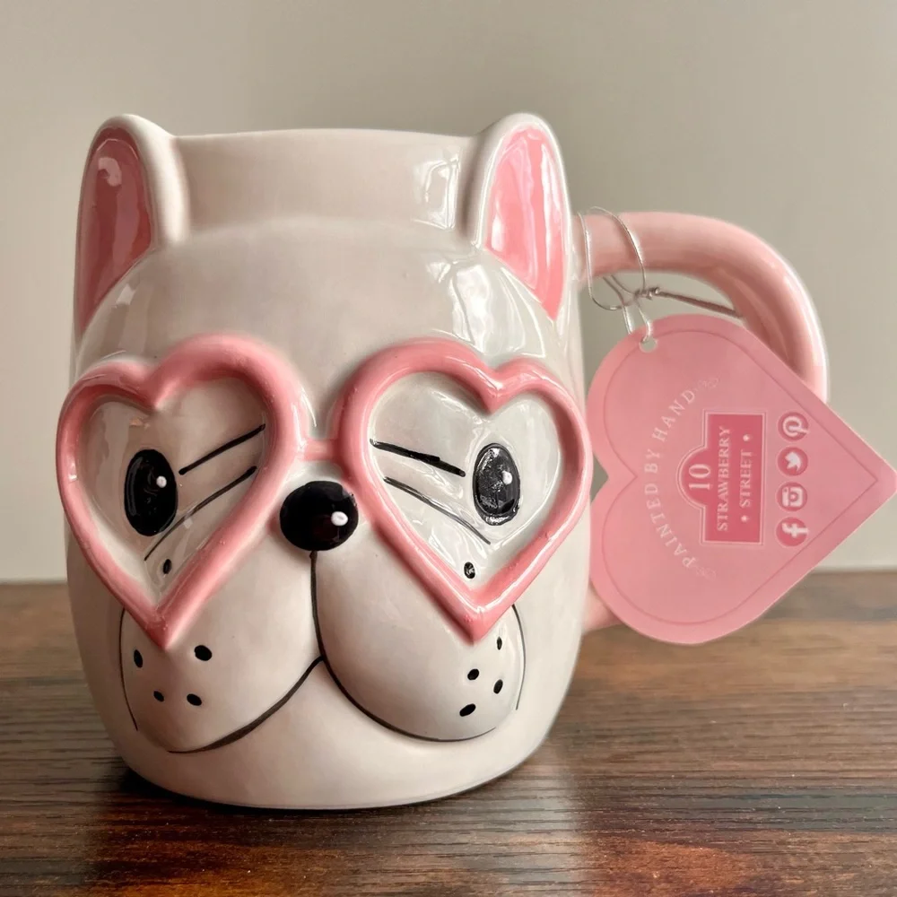 •SOLD•|Valentine’s | French Bulldog Mug - Picture 1 of 8
